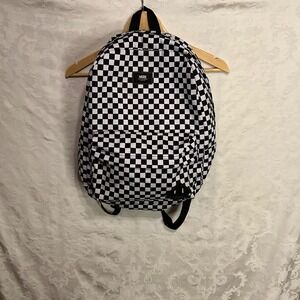 Vans Black and White Checkered Men's Backpack